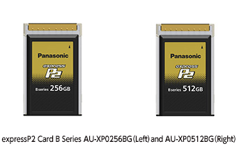 expressP2 Card B Series AU-XP0256BGiLeftjand AU-XP0512BGiRightj