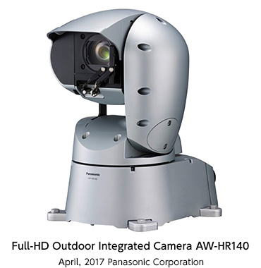 Full-HD Outdoor Integrated Camera AW-HR140