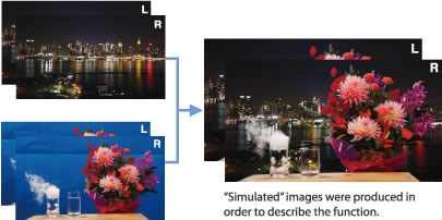 Primatte Chroma Keying  “Simulated” images were produced in order to describe the function.