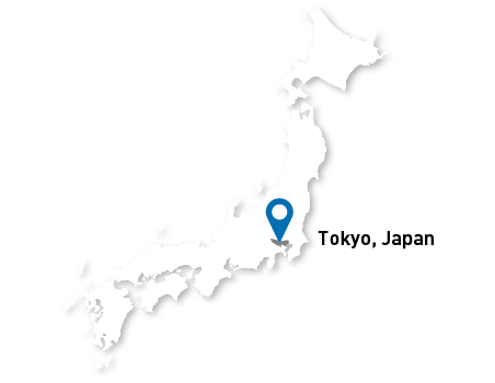 MAP: Tokyo, Japan