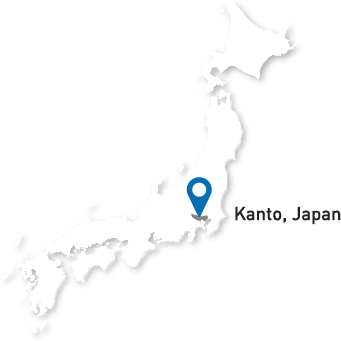MAP: Kanto, Osaka, Japan