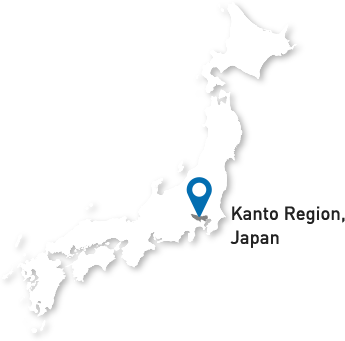MAP: Kanto Region, Japan