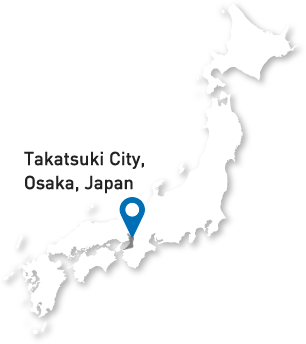 MAP: Takatsuki City,  Osaka, Japan