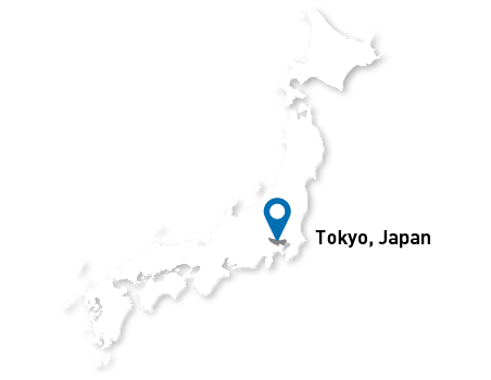 MAP: Tokyo, Japan