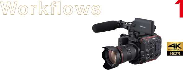 Eva Live Workflows Cinema Camera Global Panasonic