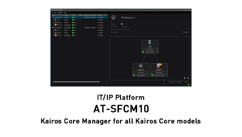 IT/IP Platform AT-SFCM10 Kairos Core Manager for all Kairos Core models