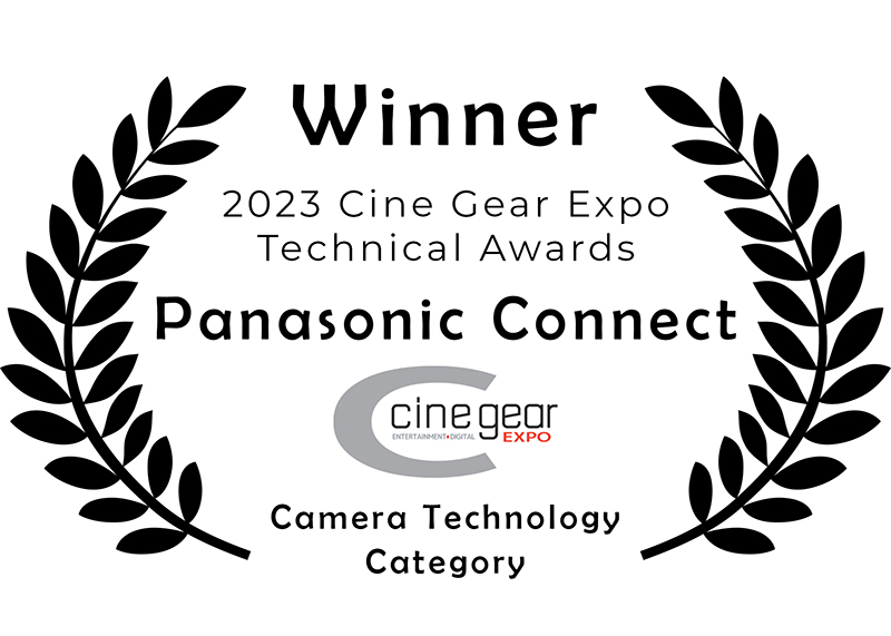 Winner 2023 Cine Gear Expo Technical Awards Panasonic Connect Camera Technology Category