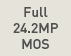 Full 24.2MP MOS