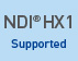 NDI® HX1 Supported