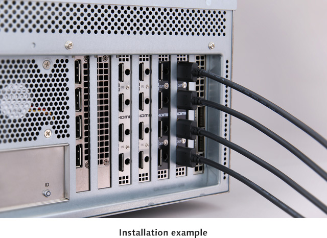 Installation example