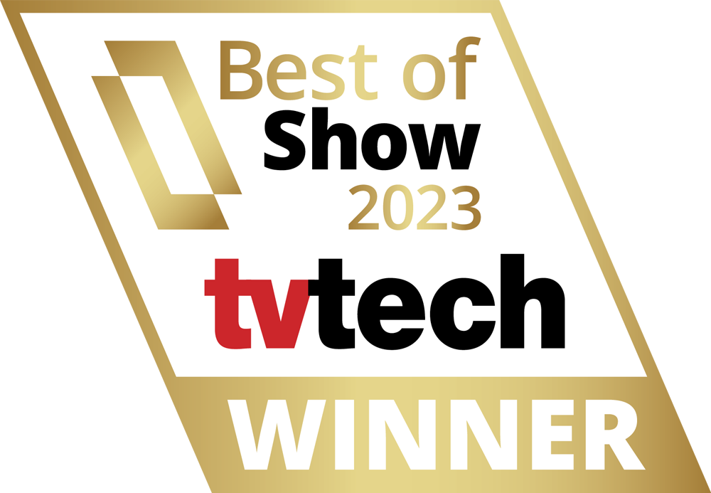 WINNER tvtech Best of Show2023