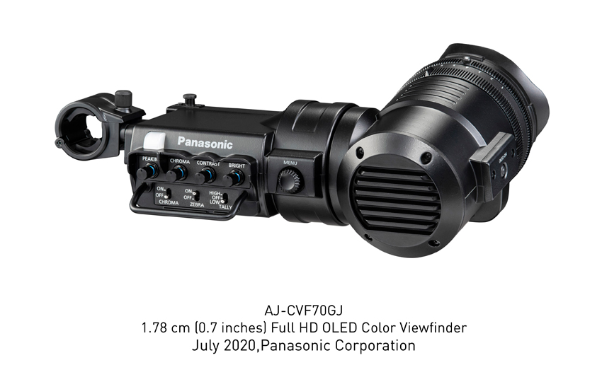 AJ-CVF70GJ 1.78 cm (0.7 inches) Full HD OLED Color Viewfinder July 2020, Panasonic Corporation