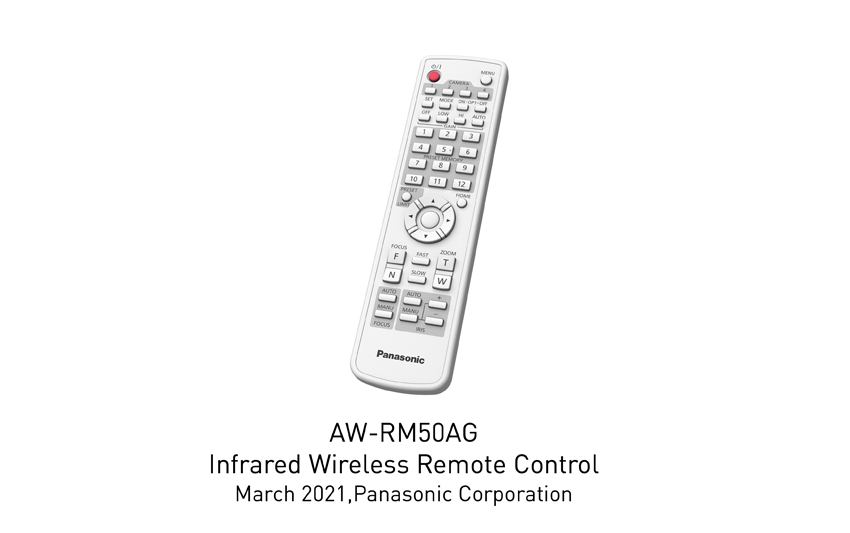 AW-RM50AG Infrared Wireless Remote Control March 2021, Panasonic Corporation