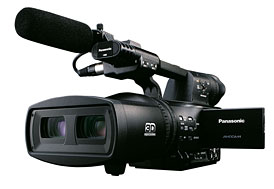 Integrated Twin-Lens 3D Camera-Recorder - AG-3DA1