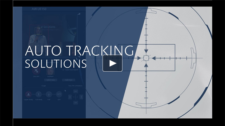 Panasonic AW-SF100 PTZ Auto Tracking Software