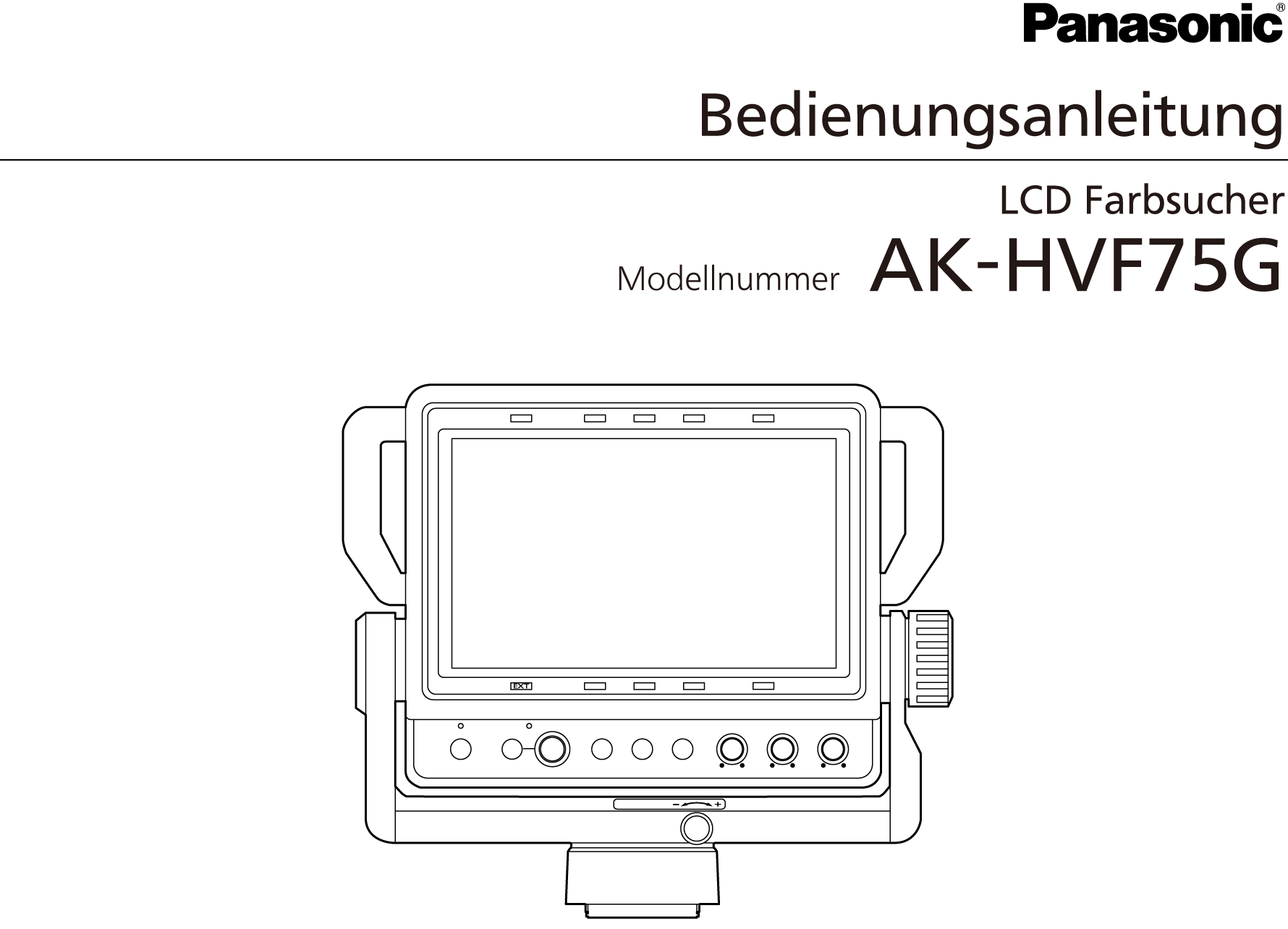 Bedienungsanleitung AK-HVF75G