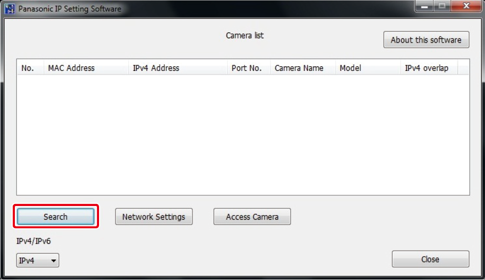 Using Easy IP Setup Software to set the unit’s settings Operating