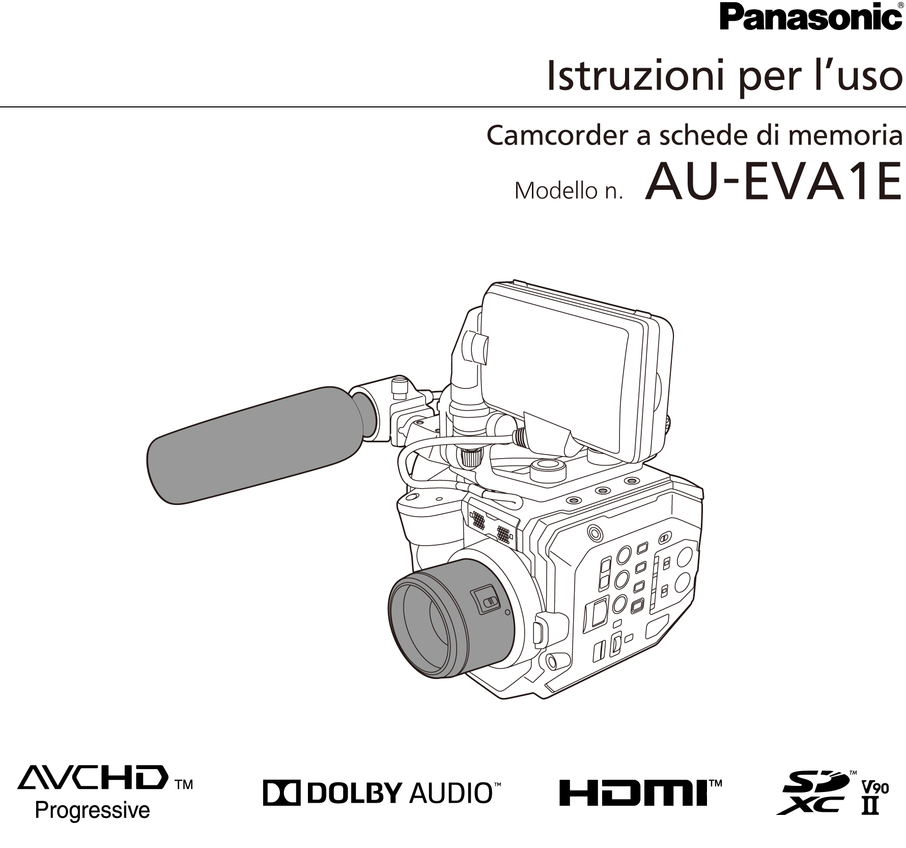 Istruzioni per l’uso AU-EVA1E